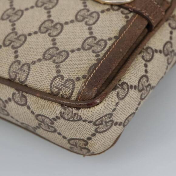 Gucci Gg Supreme Shoulder Bag Pvc Beige #156740G21B - Picture 14 of 15